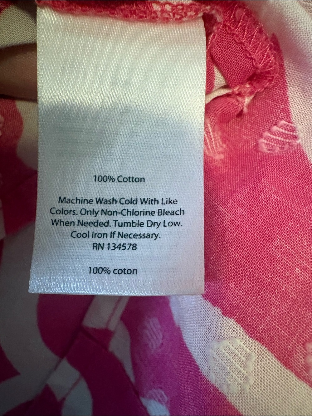 Vineyard Vines 100% Cotton Whale Tail V-Neck - Picture 4 of 4